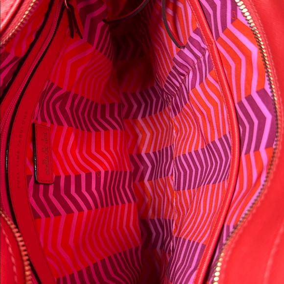 Elegant FULL TIME FABULOUS Red Women's Handbag - Picture 3 of 6